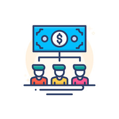 crowdfunding Vector Icon