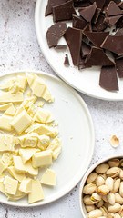 Chocolate pieces mobile wallpaper