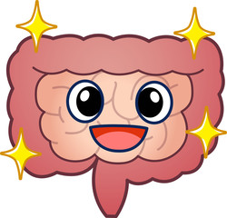 大腸、小腸のイラスト