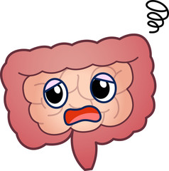 大腸、小腸のイラスト