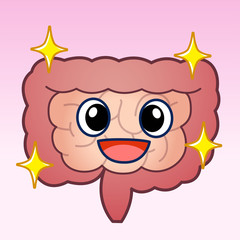 大腸、小腸のイラスト