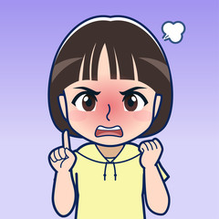 黄色い服着た子供