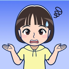 黄色い服着た子供