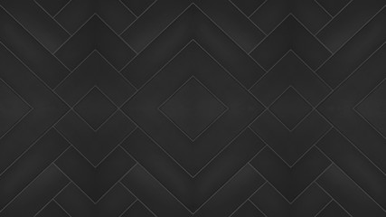 Black anthracite modern geometric square texture tiles background  (45 degrees)