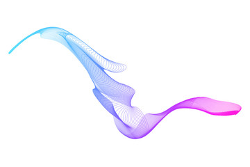 EPS 10 vector. Futuristic colorful background. Backdrop with lines and waves.