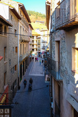 Ancient medieval town of Camprodon in Gerona, Spain.