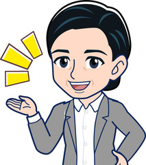 Fototapeta premium 中堅の女性社員