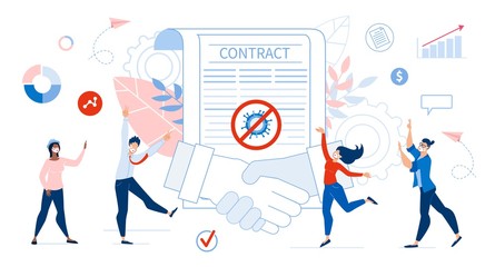 Successful Contract Agreement and Happy People after Covide19 Pandemic. Huge Shaking Businessman Hand. Overjoyed Worker Team Freelancer Group Received Job. Success Deal, Partnership, Employment