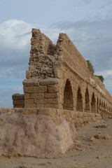 Fototapeta na wymiar Cezarea Nadmorska,Caesarea Maritima,Cezarea Palestyńska,Caesarea Palestinae,קיסריה