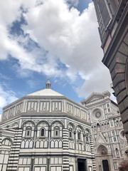 Obraz premium The architectural grandeur, as well as the beauty of sculptural compositions, wall paintings, and iconic cathedrals and temples of the Medici family.