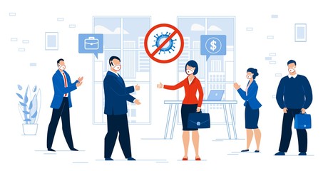 Successful Business Meeting Partnership Beginning Cooperation Financial Agreement Achievement. Businesspeople Greeting Shake. Success in Negotiation, Marketing Deal Completed. Profitable Investment