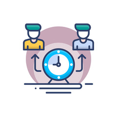 marketing time Vector Icon