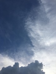 clouds in the sky