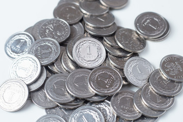 Pieniądze polski złoty, złotówka, finanse, waluta