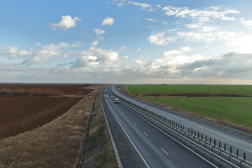 Fototapeta premium road to the horizon