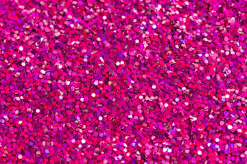 Shiny pink glitter textured background