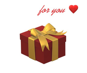 heart shaped gift box