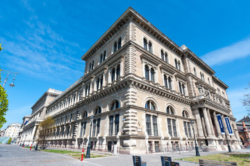 Fototapeta na wymiar Building of Corvinus University of Budapest