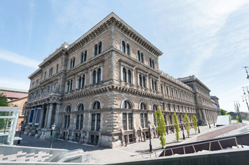Fototapeta premium Building of Corvinus University of Budapest
