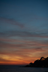 atardecer de colores nubes clouds sunset color