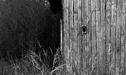 Fototapeta premium Opuszczony drewniany dom