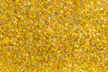 Gold shine glitter background texture