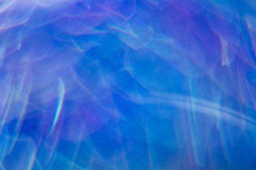 Fototapeta na wymiar Abstract bright blue bokeh background