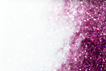 Purple and white glittery background
