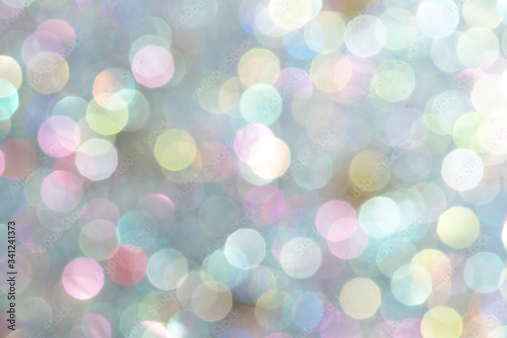 Poster abstract bokeh blurred lights background