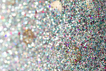 Shiny colorful glitter festive background