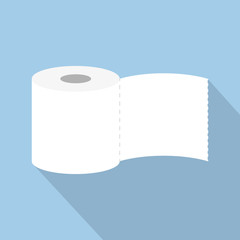 roll of toilet paper icon vector illustration EPS10