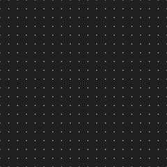 Vector dot seamless pattern with white dots and black background. Template for design concepts, presentations, web, identity, prints, virtual technology futuristic design.
