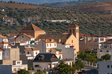 The Ugijar Church in La Alpujarra (Spain)

