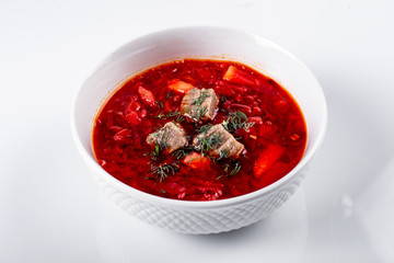 red beet soup
food photo