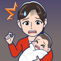 赤ちゃんとお母さん