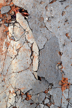 Cement floor cracks due to substandard construction