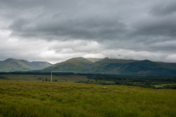 Fototapeta premium Landschaft in den Highlands Schottlands