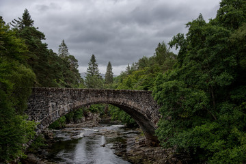 Fototapeta na wymiar Landschaft in den Highlans Schottlands