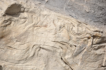 texture of ancient stone on the black sea
