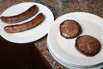 hamburguesas y butifarras