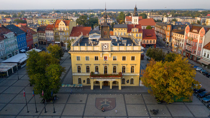 Old market in Ostrów Wielkopolski