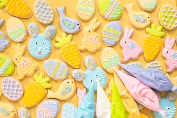Raamstickers Easter cookies © arinahabich
