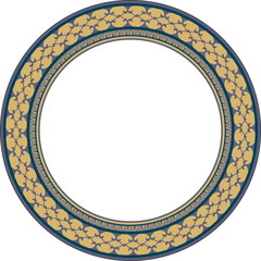 Vintage round frame