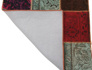 Old and modern Persian Colourful Arabesque and handmade carpet, rug gelim, patchwork, and Gabbeh...