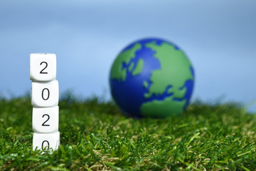 environnement planète vert terre climat 2020 globe