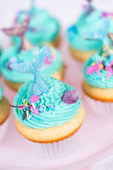 Mermaid cupcakes