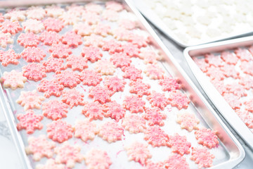 Chocolate snowflakes