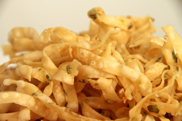 Indonesian Crispy Fried Dumpling Skin Snack called 
