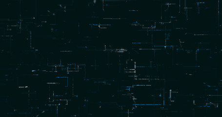 Fototapeta premium Abstract digital network data background, 3D rendering