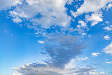 綺麗な青空と雲